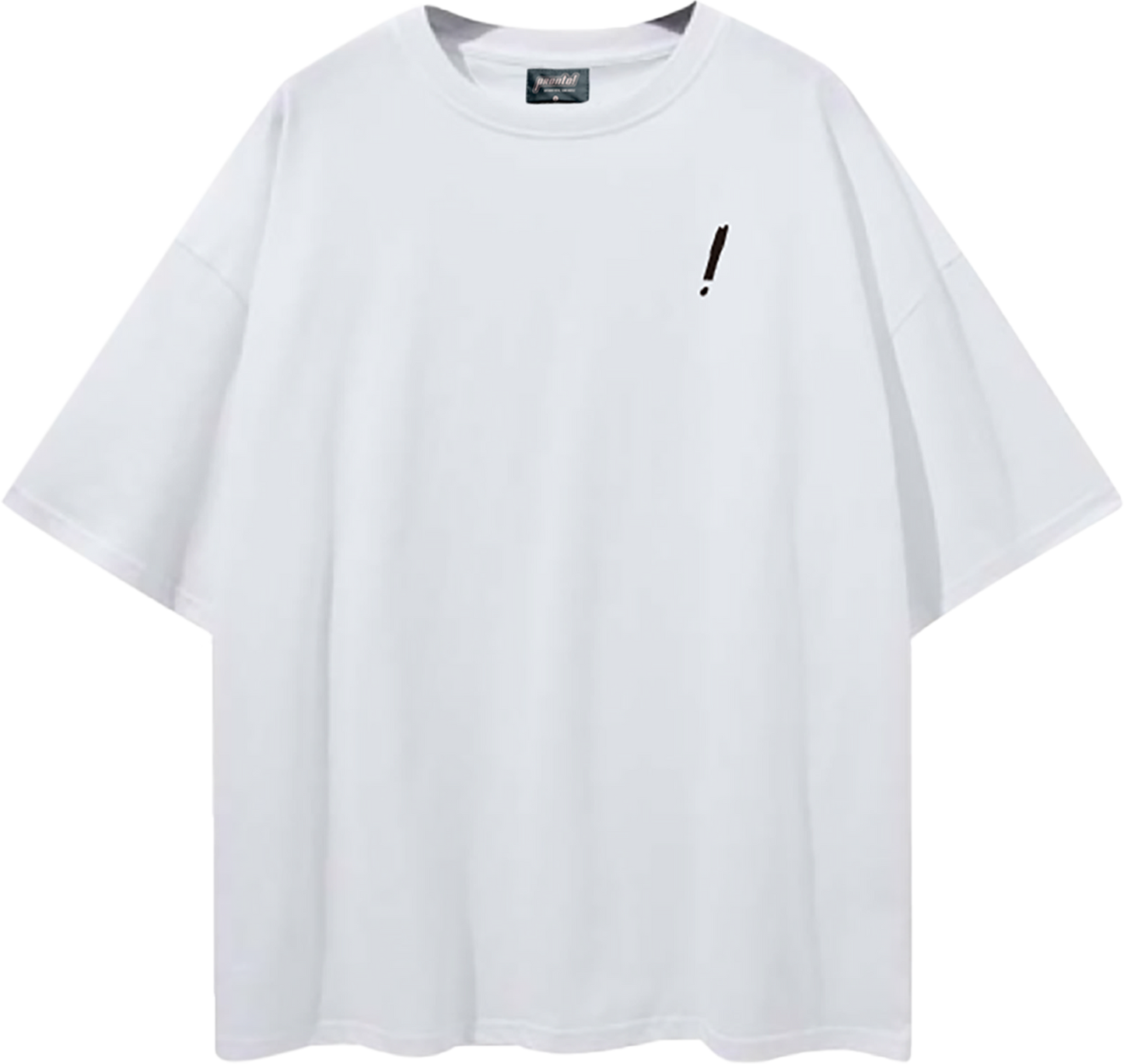 pronto! Oversized White Tee