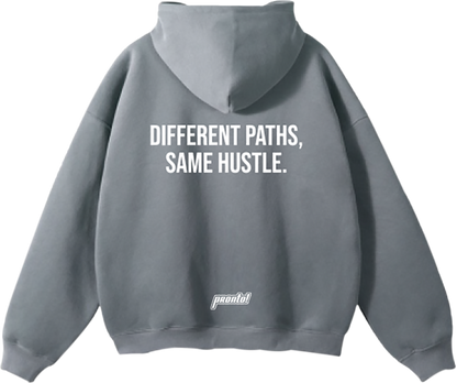 pronto! Oversized Slate Gray Hoodie