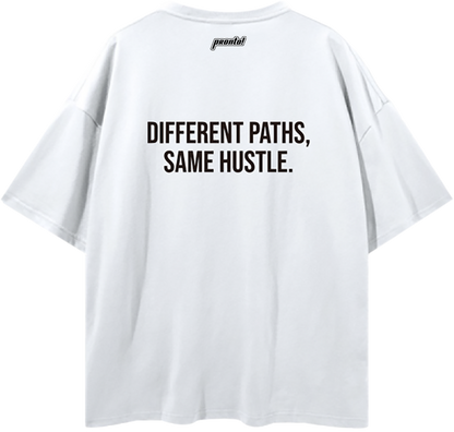 pronto! Oversized White Tee